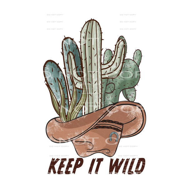 Keep It Wild #5659 Sublimation transfers - Heat Transfer
