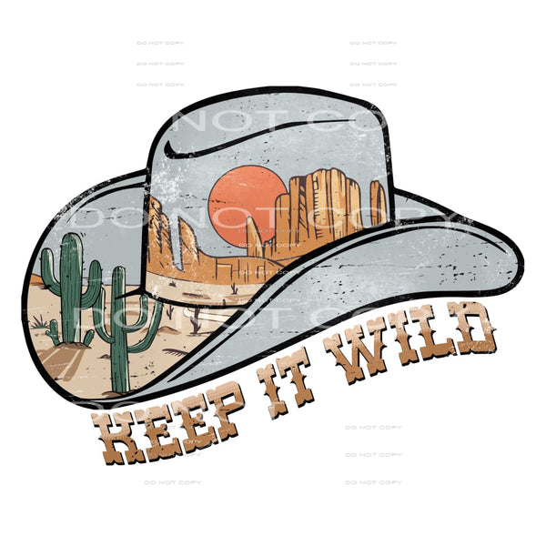 Keep It Wild #5660 Sublimation transfers - Heat Transfer