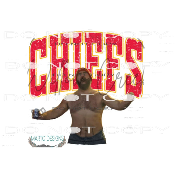 kelce chiefs # 3025 Sublimation transfers - Heat Transfer