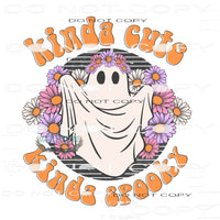 Kinda Cute Kinda Spooky #7019 Sublimation transfers - Heat