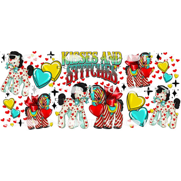 Kisses And Stitches #9158 Sublimation transfers - Heat