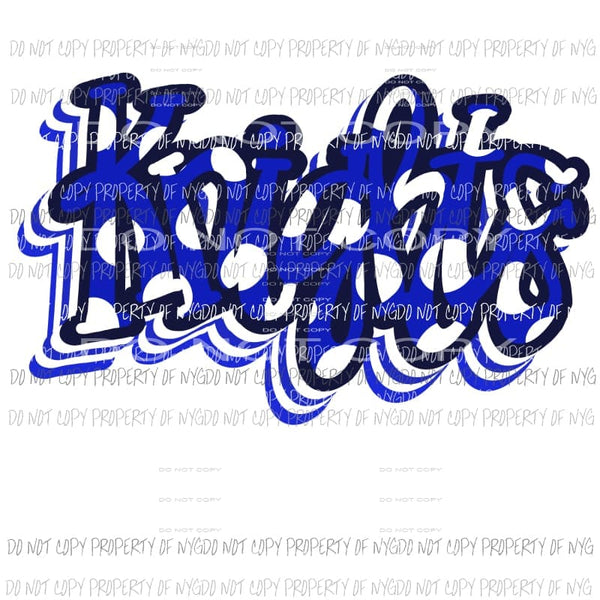 knights sublimation transfers Heat Transfer