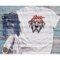 Lab Dog Sublimation transfers Heat Transfer