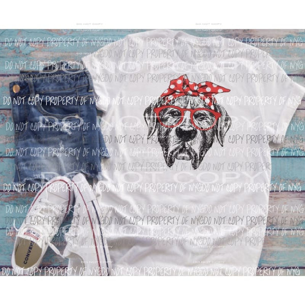 Lab Dog Sublimation transfers Heat Transfer