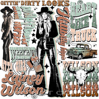 Lainey Wilson #5751 Sublimation transfers - Heat Transfer
