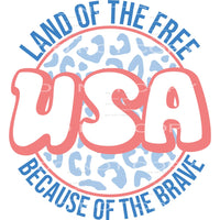 Land Of The Free #5324 Sublimation transfers - Heat Transfer