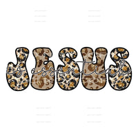 Leopard Jesus # 392 Sublimation transfers - Heat Transfer
