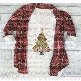 Leopard tis the season to be jolly Christmas Sublimation transfers Heat Transfer
