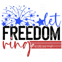 Let freedom ring # 325 Sublimation transfer - Heat Transfer