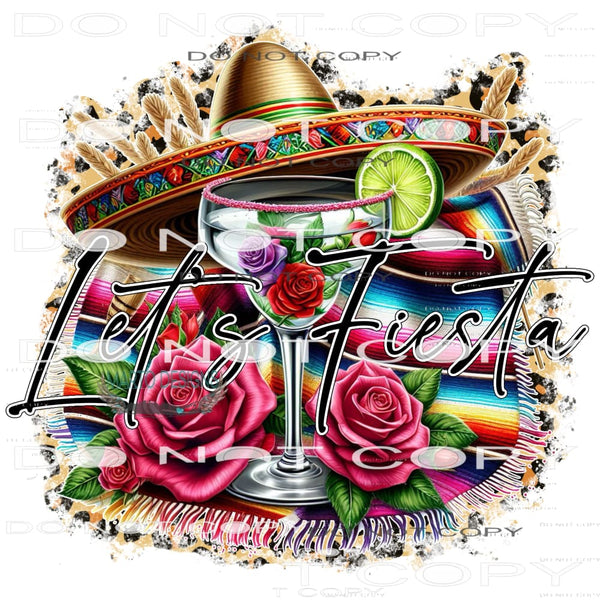 Let’s Fiesta #10273 Sublimation transfers - Heat Transfer