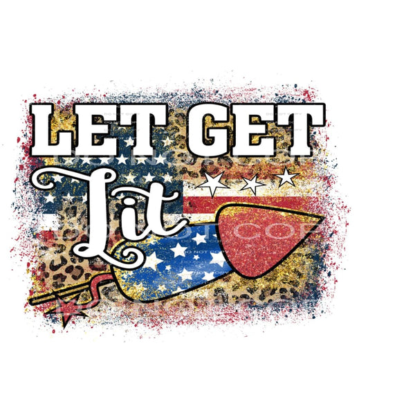 Let’s Get Lit #5502 Sublimation transfers - Heat Transfer
