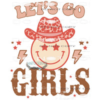 Let’s Go Girls #6416 Sublimation transfers - Heat Transfer