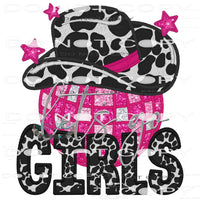 Let’s Go Girls #8388 Sublimation transfers - Heat Transfer