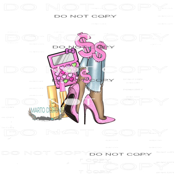 Let’s Go Shopping #8778 Sublimation transfers - Heat