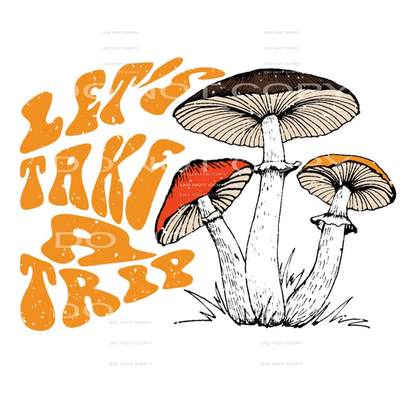 Let’s Take A Trip #4735 Sublimation transfers - Heat