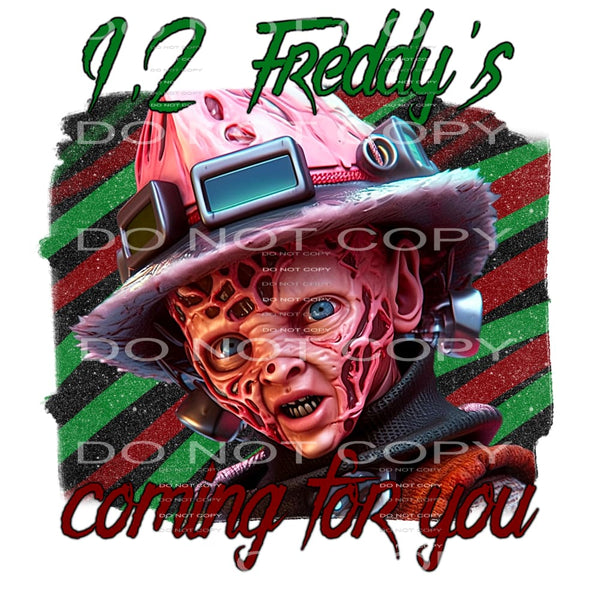 lil freddy coming for you # 848 Sublimation transfers - Heat