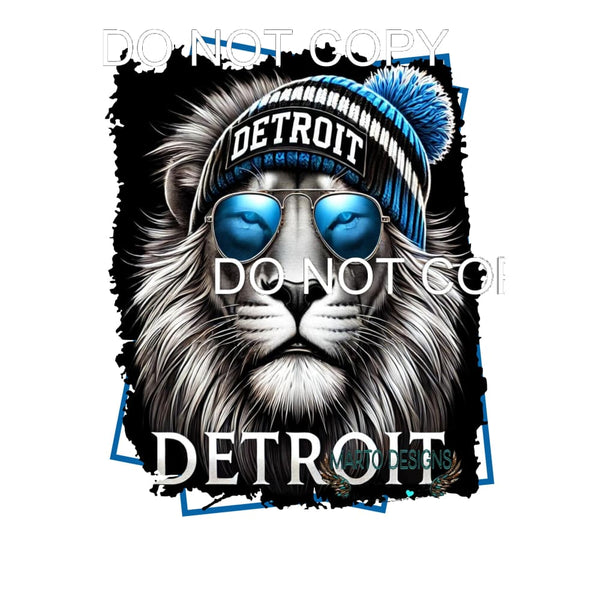 lions # 7719 Sublimation transfers - Heat Transfer Graphic