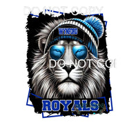 lions royals # 8819 Sublimation transfers Heat Transfer