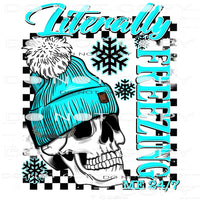 Literately Freezing #9135 Sublimation transfers - Heat