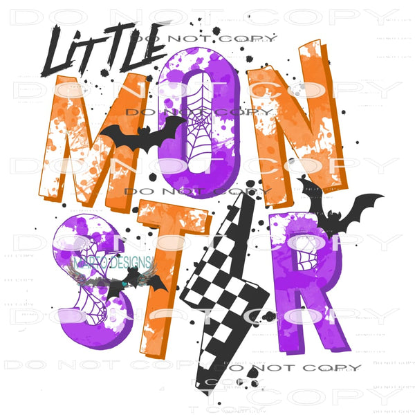 Little Monster #7003 Sublimation transfers - Heat Transfer