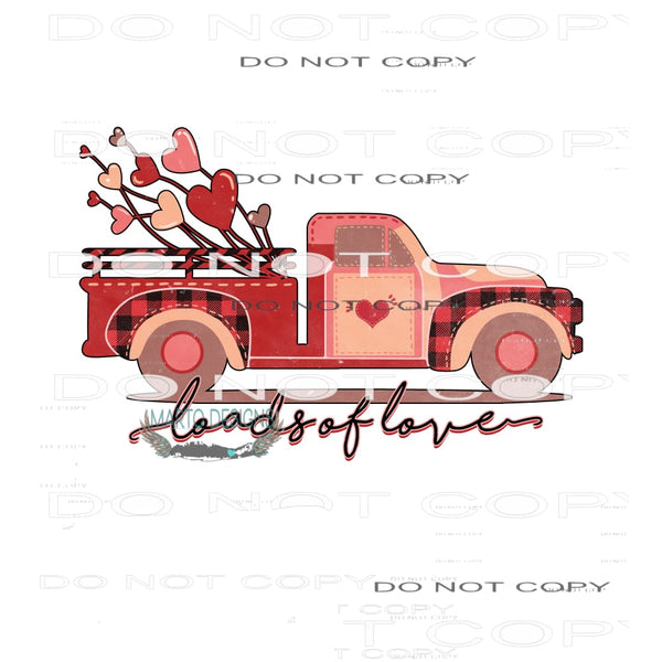 Loads Of Love #11259 Sublimation transfer - Heat Transfer