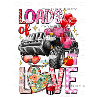 Loads Of Love #8627 Sublimation transfers - Heat Transfer