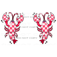 Lobsters #9003 Sublimation transfers - Heat Transfer Graphic