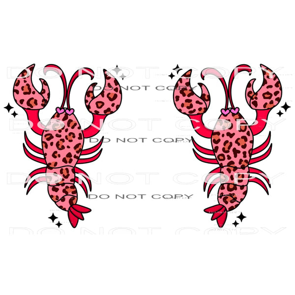 Lobsters #9004 Sublimation transfers - Heat Transfer Graphic