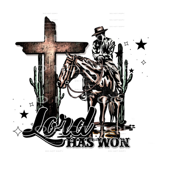 Lord has won # 197 Sublimation transfers - Heat Transfer