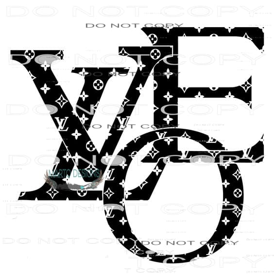 Love #10995 Sublimation transfer - Heat Transfer Graphic