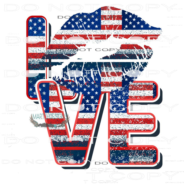 Love #11005 Sublimation transfers - Heat Transfer Graphic