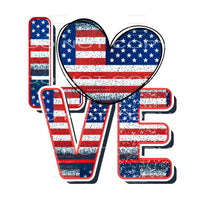 Love #5186 Sublimation transfers - Heat Transfer Graphic Tee