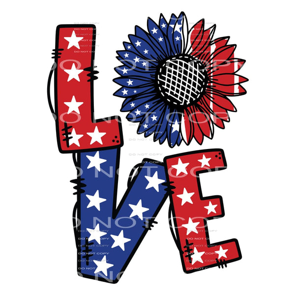 Love #5211 Sublimation transfers - Heat Transfer Graphic Tee