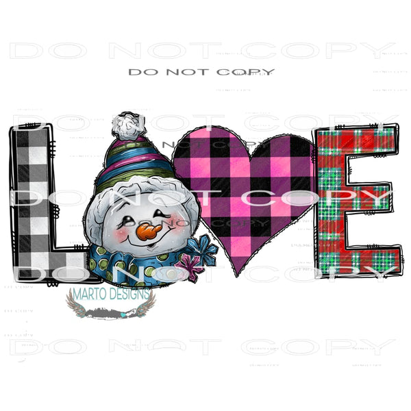 Love #8090 Sublimation transfers - Heat Transfer Graphic Tee