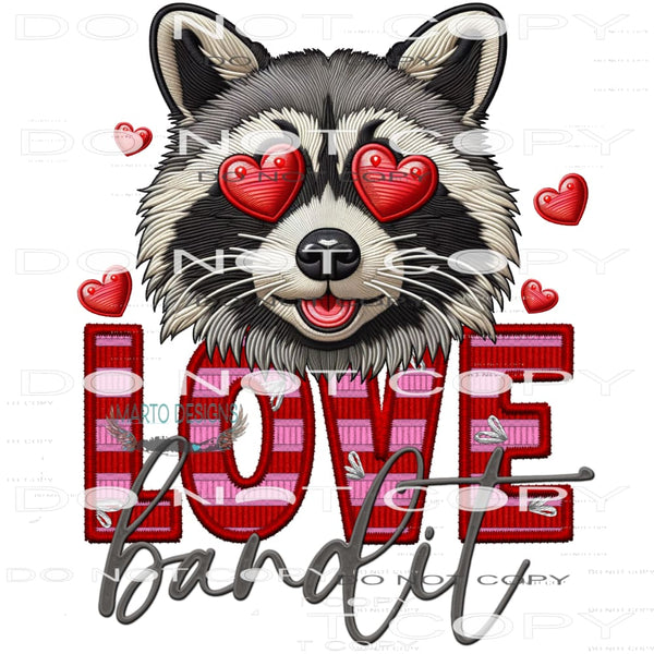 Love Bandit #9328 Sublimation transfers - Heat Transfer