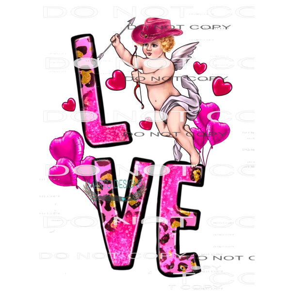 Love Cupid #8761 Sublimation transfers - Heat Transfer