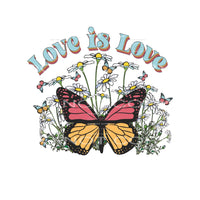 Love Is Love #4845 Sublimation transfers - Heat Transfer