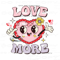 Love More #11252 Sublimation transfer - Heat Transfer