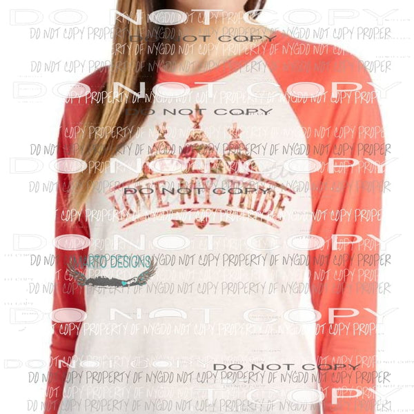 Love my tribe #2 sublimation transfers Heat Transfer