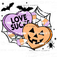 Love Sucks #9836 Sublimation transfers - Heat Transfer