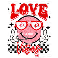 Love Vibes #8889 Sublimation transfers - Heat Transfer