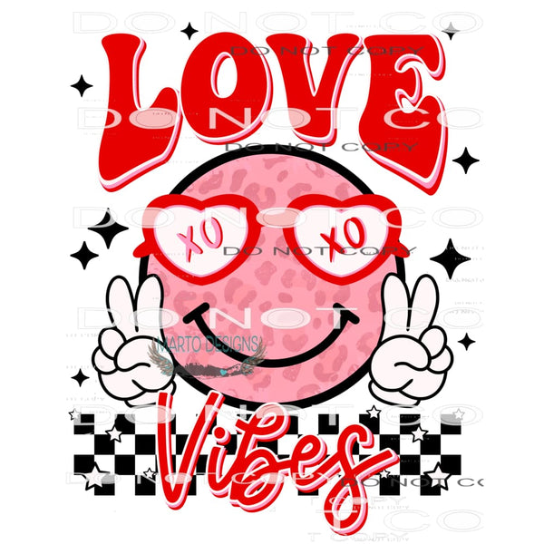Love Vibes #8889 Sublimation transfers - Heat Transfer
