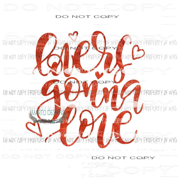 Lovers gonna love sublimation transfer Heat Transfer