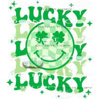Lucky #8956 Sublimation transfers - Heat Transfer Graphic
