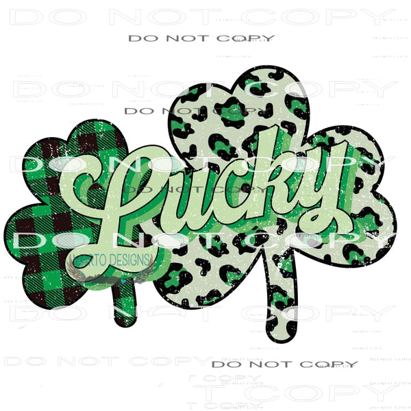 Lucky #9207 Sublimation transfers - Heat Transfer Graphic