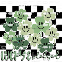 Lucky And Blessed #10129 Sublimation transfers - Heat