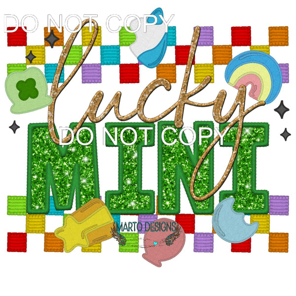 Lucky Mini #10107 Sublimation transfers - Heat Transfer