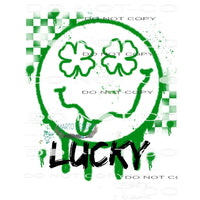 Lucky Smiley #8949 Sublimation transfers - Heat Transfer