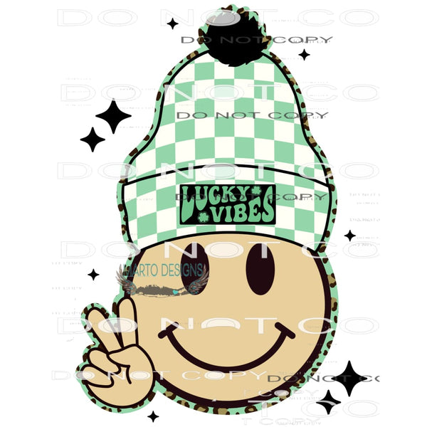 Lucky Vibes #8959 Sublimation transfers - Heat Transfer
