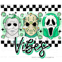 Lucky Vibes #8964 Sublimation transfers - Heat Transfer